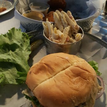 Twisted Ranch - 1/2lbs Ranch cheese burger with ranch pasta salad. Felt like I was at a cookout and loving it! - Bars Near Me - St. Louis, Missouri Twisted Ranch - 1/2lbs Ranch cheese burger with ranch pasta salad. Felt like I was at a cookout and loving it! - Bars Near Me - St. Louis, Missouri