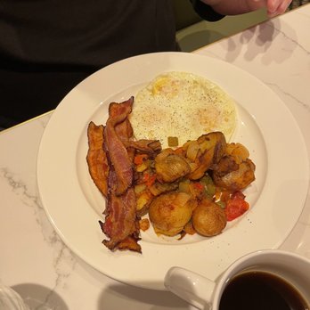 The Brass Fork - Another friend had simple eggs with home fries and bacon. - Cafes Near Me - Las Vegas, Nevada The Brass Fork - Another friend had simple eggs with home fries and bacon. - Cafes Near Me - Las Vegas, Nevada