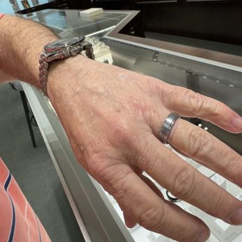 Diamonds Direct - He loves his new band !!!  THANKS KEITH!!!! - Jewelry Near Me - Fort Worth, Texas