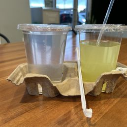 Organic Pure Lavender Iced Tea, Fresh Iced Lemonade