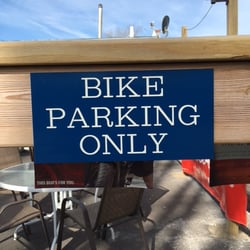 Daffy's Thirsty Duck - Perfect!  No more getting your bike hit in the parking lot!