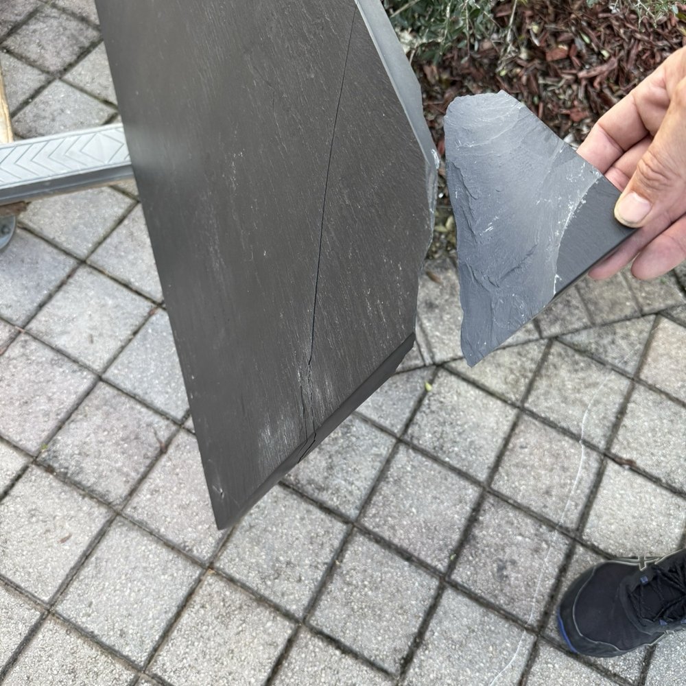 Liberty Transportation & Storage - Another picture of the slate top of our $4000 credenza. - Movers Near Me - Berkeley Heights, New Jersey Liberty Transportation & Storage - Another picture of the slate top of our $4000 credenza. - Movers Near Me - Berkeley Heights, New Jersey