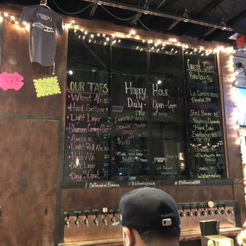 Differential Brewing - Tap wall that night - Brewpubs Near Me - Albuquerque, New Mexico