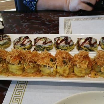 Sushi Don - Tempura roll and the Lion King roll - Sushi Bars Near Me - Lafayette, Indiana