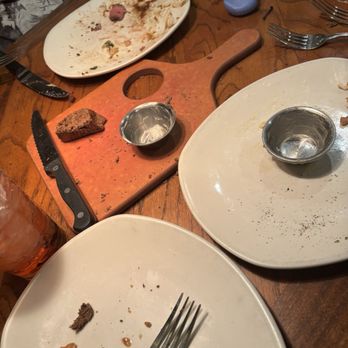 Outback Steakhouse - Finished plates! Delicious - Steakhouses Near Me - Chandler, Arizona