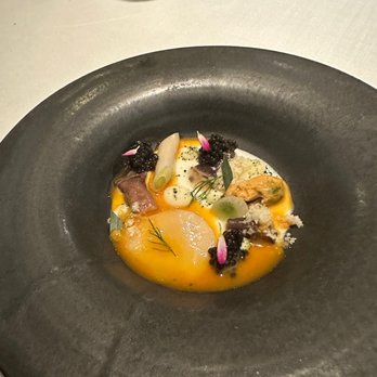 Lasarte - Fennel curd and shellfish suquet - Spanish Near Me - Barcelona, B