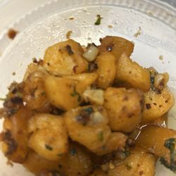 Lebanese Pita Pocket - Spicy Potatoes