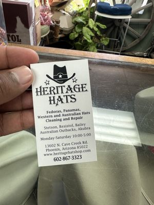 Heritage Hats by null