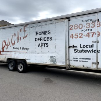 Apache Moving & Storage - Apache Moving 24' or 26' trailer (4 bed/ 2 bath/ 2 garage move) - Movers Near Me - Leander, Texas Apache Moving & Storage - Apache Moving 24' or 26' trailer (4 bed/ 2 bath/ 2 garage move) - Movers Near Me - Leander, Texas