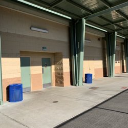 Shoreline Stadium - Women's restroom area.