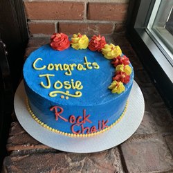 Dear Diva Desserts - KU graduation cake