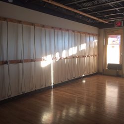Iyengar Yoga Center of Boulder - Rope wall.