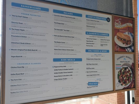 Menu photo 2 Mendocino Farms Dallas, TX