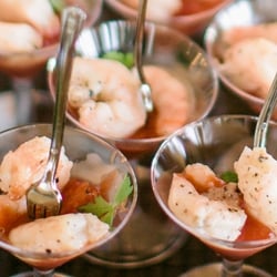 Designed Events - Shrimp "Martinis"