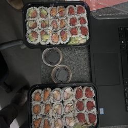 General House Asian Cuisine and Sushi - Spicy Tuna Roll, Spicy Salmon Roll, Spicy Yellowtail roll, spicy scallops, Alaska Roll