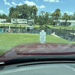 Shell Creek RV Community - A place where you can put your boat and kayaks in the water that leads to a creek and of course it is called Shell Creek