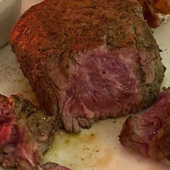 Outback Steakhouse - Fatty filet after an hour and a half wait - Steakhouses Near Me - Bakersfield, California