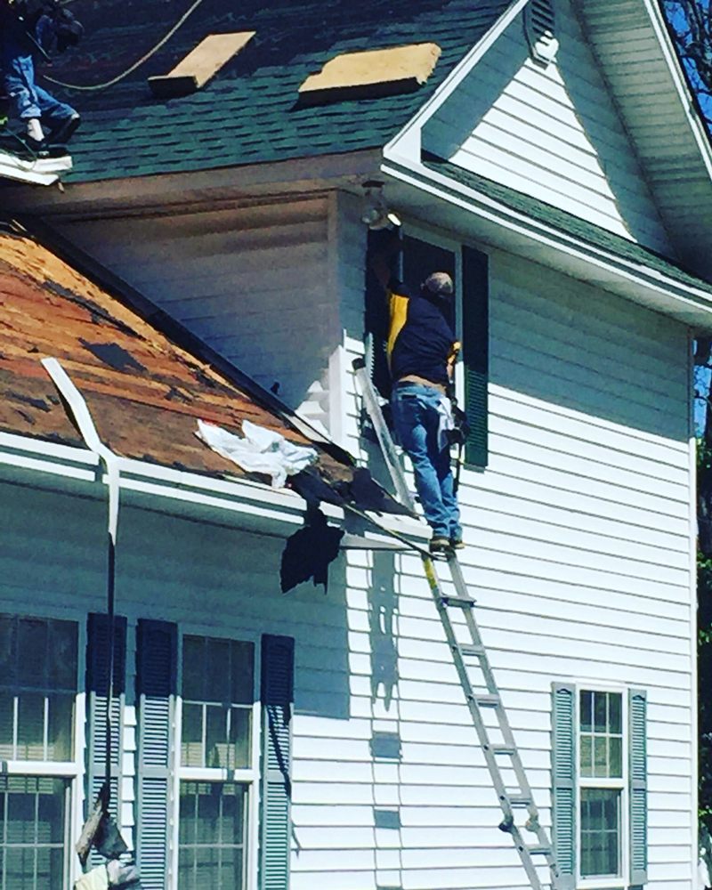 Slide of Bee Roofing