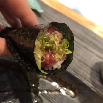 Sake Kawa - Toro hand roll - Sushi Bars Near Me - Astoria, New York Sake Kawa - Toro hand roll - Sushi Bars Near Me - Astoria, New York