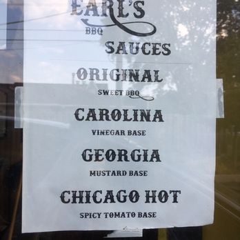 Earl's BBQ - Earl's BBQ sauces - Donuts Near Me - Chicago, Illinois