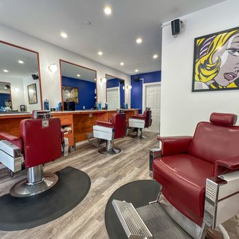Clara Barber - Unwind with hot towels, enjoy a complimentary open bar, and vibe to Sonos surround sound while sparking great conversations. Book now! - Barbers Near Me - New York, New York Clara Barber - Unwind with hot towels, enjoy a complimentary open bar, and vibe to Sonos surround sound while sparking great conversations. Book now! - Barbers Near Me - New York, New York