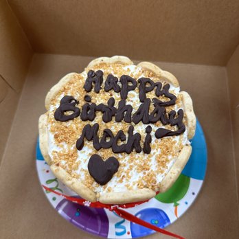 Jackboy's Dog Bakery - "Happy Birthday Mochi 3" they even got the heart in there :) - Pet Stores Near Me - Anaheim, California Jackboy's Dog Bakery - "Happy Birthday Mochi 3" they even got the heart in there :) - Pet Stores Near Me - Anaheim, California