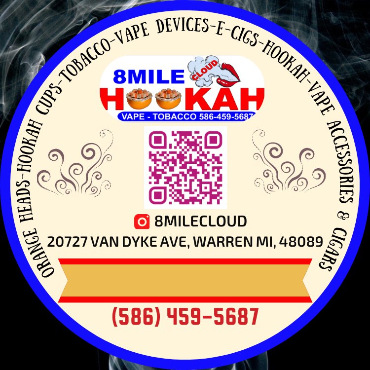 8 MILE CLOUD HOOKAH Updated September 2024 20727 Van Dyke Ave
