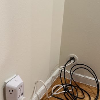 Bay Area Wall Mounts - Power bridge system adjacent to fireplace wall and 2 additional HDMI - Home Theatre Installation Near Me