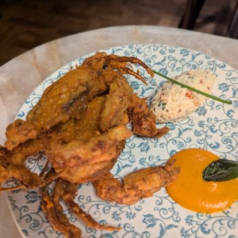 Trishna - Whole soft shell crab - Indian Near Me - London, XGL