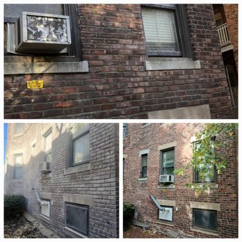 Stateline Masonry & Waterproofing - Old joint's grinded away , tuckpointing completed + waterproofed - Foundation Repair Near Me - Waltham, Massachusetts Stateline Masonry & Waterproofing - Old joint's grinded away , tuckpointing completed + waterproofed - Foundation Repair Near Me - Waltham, Massachusetts