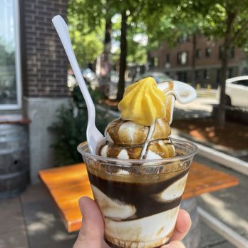 Baiten - Hoji-cha soft serve - Desserts Near Me - Seattle, Washington