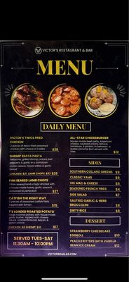 Menu photo 2 Victor’s Restaurant & Bar Dallas, TX Menu photo 2 Victor’s Restaurant & Bar Dallas, TX