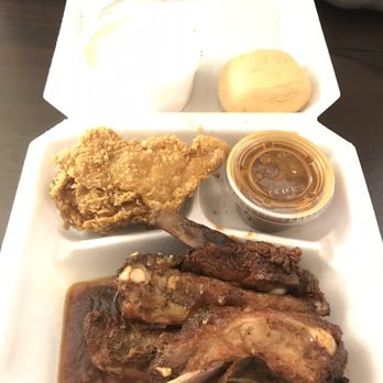Chicken N More - 3 ribs and 1 thigh plate - good - Southern Near Me - Spokane, Washington Chicken N More - 3 ribs and 1 thigh plate - good - Southern Near Me - Spokane, Washington