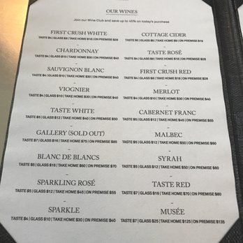 Bedell Cellars - Menu - Wineries Near Me - Cutchogue, New York