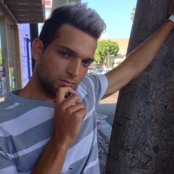 Men S Balayage Silver Blonde Yelp