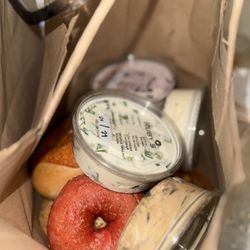 Ruby’s Bagels - Dozen with Scallion, Maple Crunch, Cinnamon Apple and Very Berry Cream Cheese