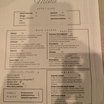 The Palms Cafe - Dinner Menu - Cafes Near Me - La Quinta, California