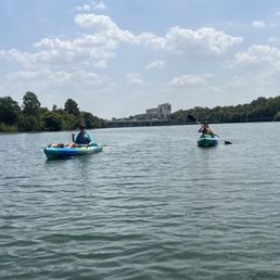 Kayaking on Lady Bird! Kayaking on Lady Bird!