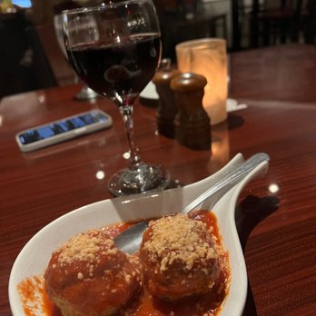 Three Vines Bistro - Two traditional meatballs - Pizza Near Me - Saratoga Springs, New York Three Vines Bistro - Two traditional meatballs - Pizza Near Me - Saratoga Springs, New York