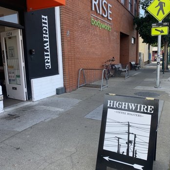 Highwire Coffee Roasters - Storefront and signage. - Coffee Roasteries Near Me - Alameda, California Highwire Coffee Roasters - Storefront and signage. - Coffee Roasteries Near Me - Alameda, California
