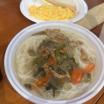 Cha Don - sukura shrimps picked vegetables with vermicelli in soup set - Hong Kong Style Cafe Near Me - Delta, British Columbia Cha Don - sukura shrimps picked vegetables with vermicelli in soup set - Hong Kong Style Cafe Near Me - Delta, British Columbia
