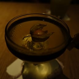 Blooming HK $120 Citadelle reserve gin washed with honey comb, Monkey Shoulder whisky, Kina L'Avion d'Or Aperitif, chrysanthemum bitters Blooming HK $120 Citadelle reserve gin washed with honey comb, Monkey Shoulder whisky, Kina L'Avion d'Or Aperitif, chrysanthemum bitters