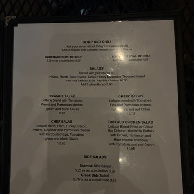 Seamus McDaniel's by null