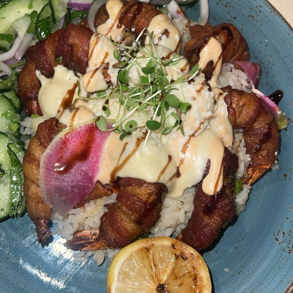 El Jefe Lena Y Mar - Shrimp and cheese bacon wrapped - Seafood Near Me - Aurora, Illinois