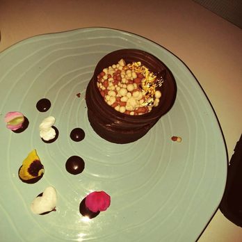 Xochi - Chocolate tart with nuts - Mexican Near Me - Houston, Texas Xochi - Chocolate tart with nuts - Mexican Near Me - Houston, Texas