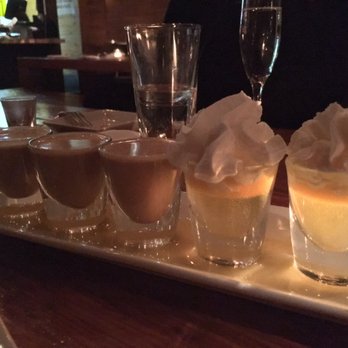 Sea Thai - Wasabi shots and some fruity shot with whipped cream. - Thai Near Me - Brooklyn, New York Sea Thai - Wasabi shots and some fruity shot with whipped cream. - Thai Near Me - Brooklyn, New York