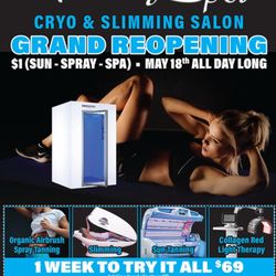 The Tanning Spot - Grand re-opening. May 18th. $1 (Sun-Spray-Spa)