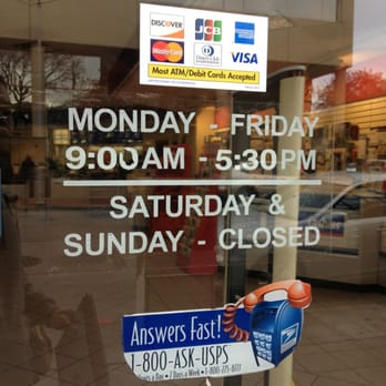 US Post Office - Hours of operation - Post Offices Near Me - Palo Alto, California US Post Office - Hours of operation - Post Offices Near Me - Palo Alto, California