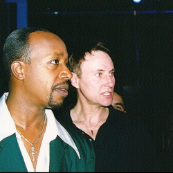 Berkeley Digital Film Institute - Dean Kriwanek with MC Hammer on school shoot