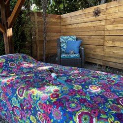 Open Hands Reiki - Outdoor Reiki this Summer, under the gazebo, with a Puget Sound view!